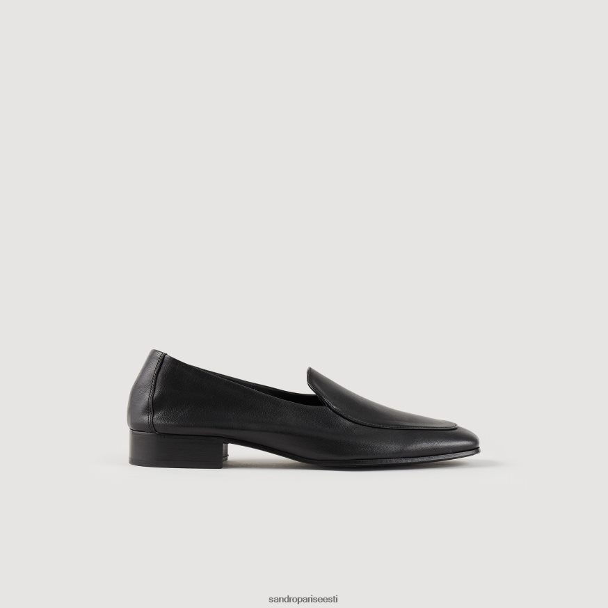 Sandro Paris jalatsid mehed nahast pätsid BN4RF855 must