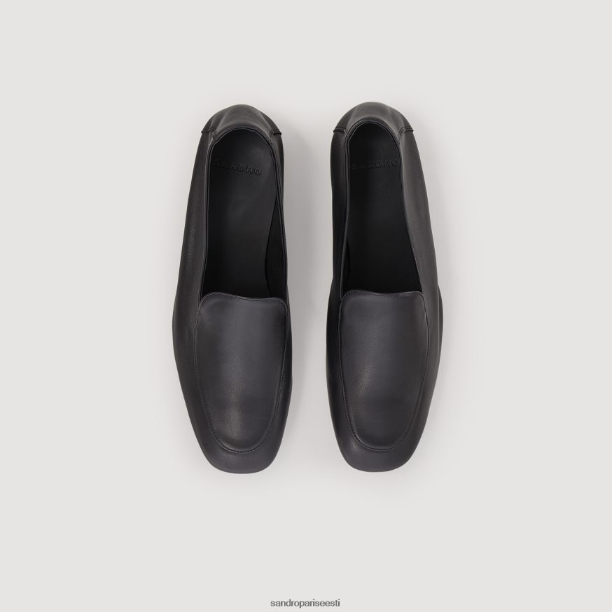 Sandro Paris jalatsid mehed nahast pätsid BN4RF855 must