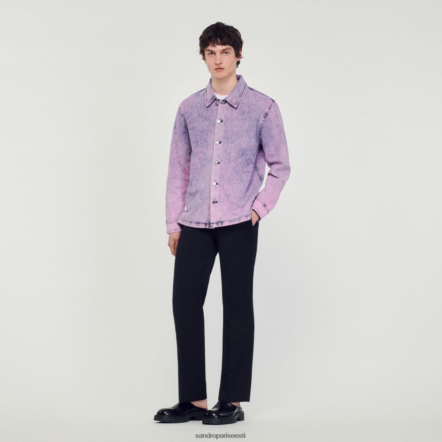 Sandro Paris kehakate mehed pleekinud tööjope BN4RF584 roosa