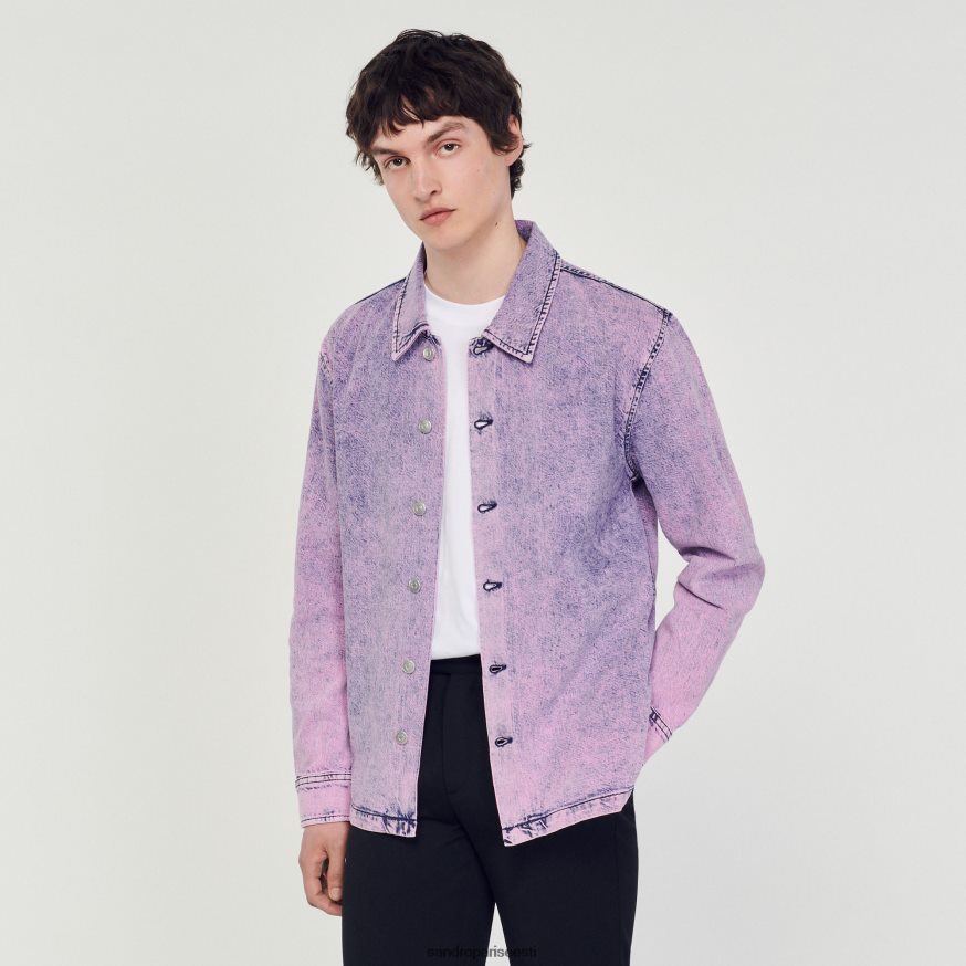 Sandro Paris kehakate mehed pleekinud tööjope BN4RF584 roosa