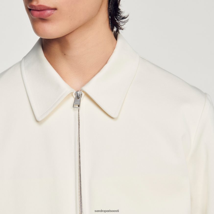Sandro Paris kehakate mehed puuvillane jope BN4RF602 ekru