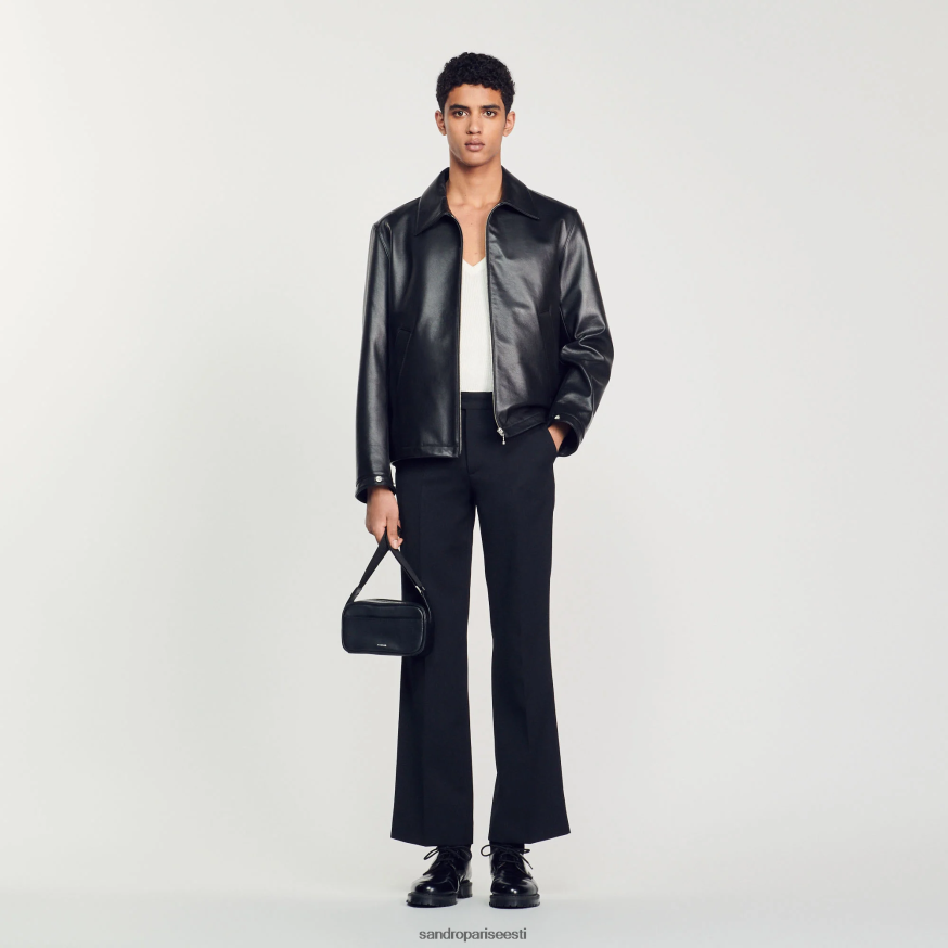 Sandro Paris kehakate mehed sile nahktagi BN4RF583 must