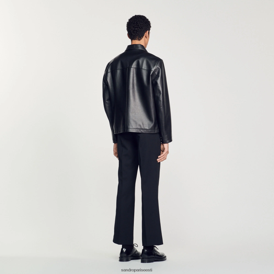 Sandro Paris kehakate mehed sile nahktagi BN4RF583 must