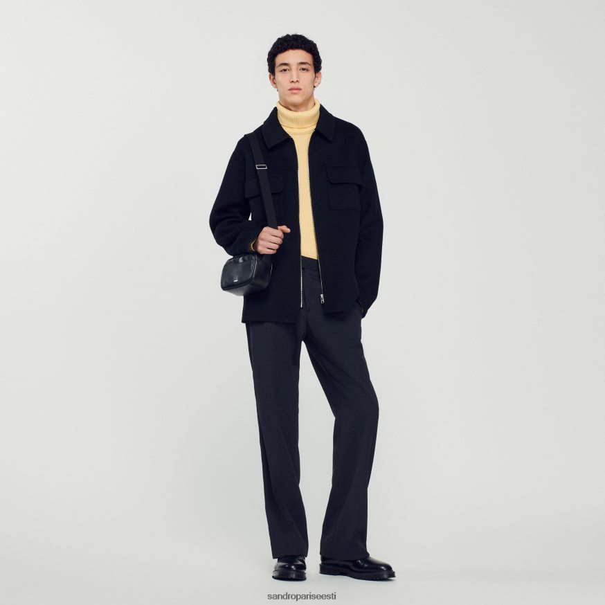 Sandro Paris kehakate mehed villane jope BN4RF682 must