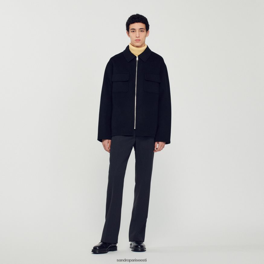 Sandro Paris kehakate mehed villane jope BN4RF682 must