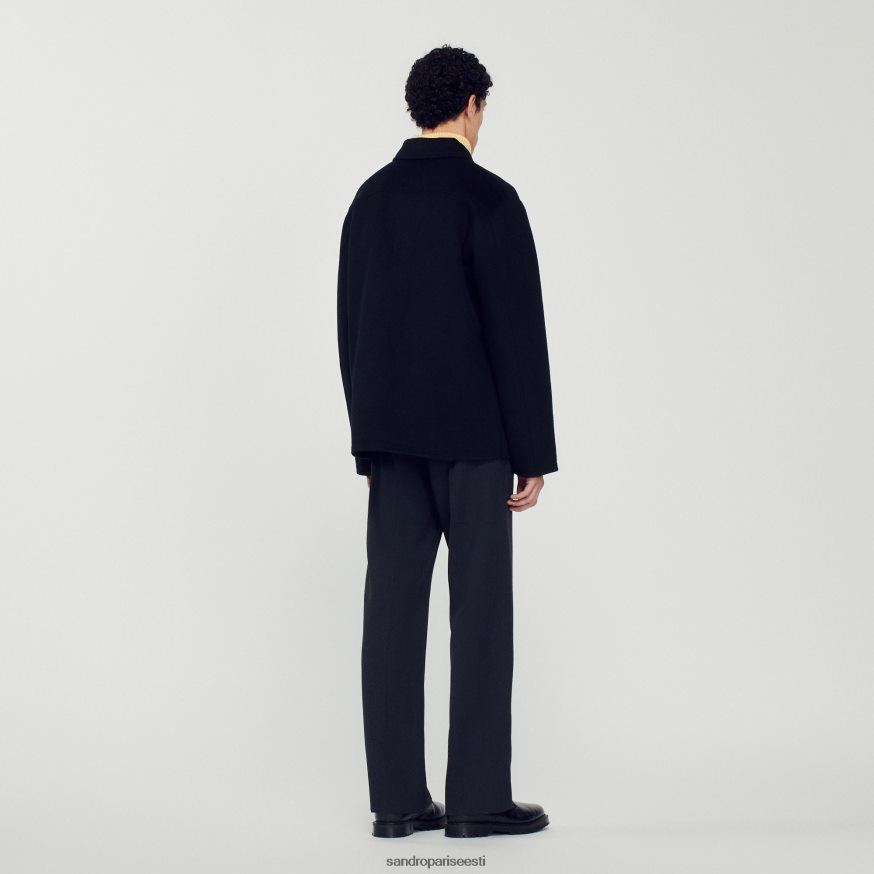 Sandro Paris kehakate mehed villane jope BN4RF682 must