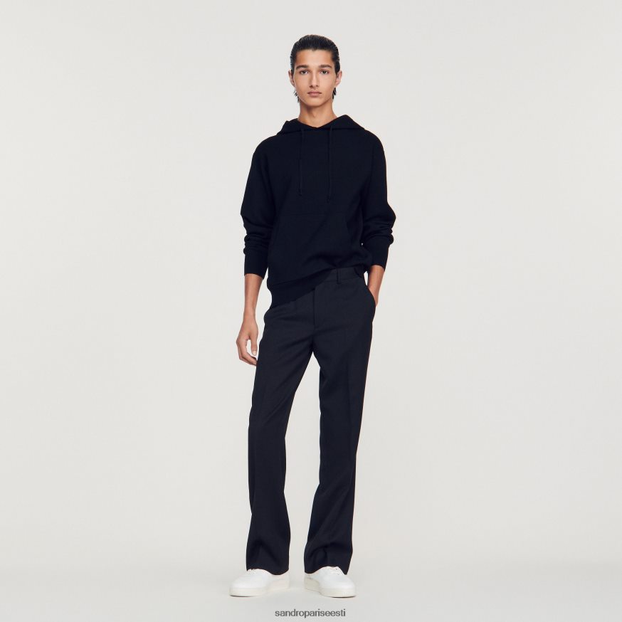 Sandro Paris kehakate mehed koo kapuuts BN4RF659 must