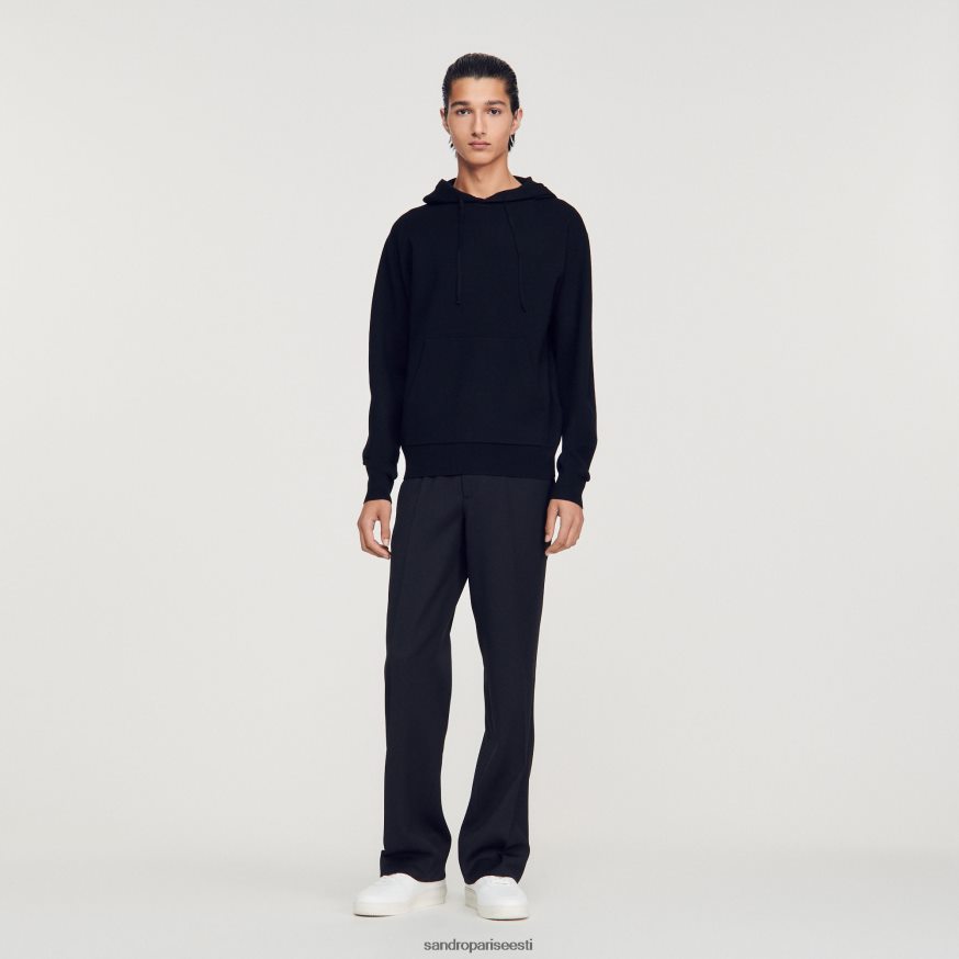 Sandro Paris kehakate mehed koo kapuuts BN4RF659 must