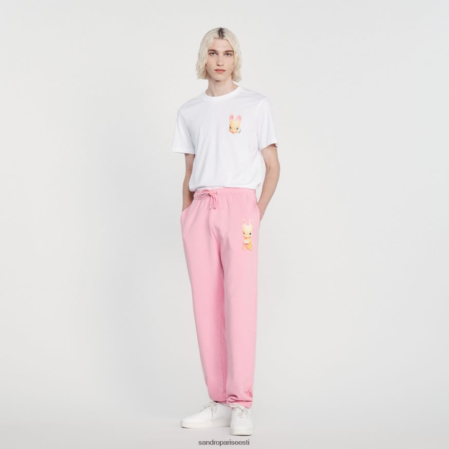 Sandro Paris kehakate mehed jänku jooksupüksid BN4RF819 roosa