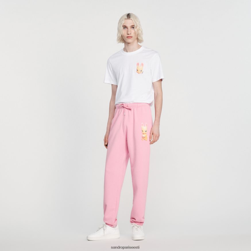 Sandro Paris kehakate mehed jänku jooksupüksid BN4RF819 roosa