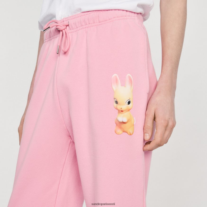 Sandro Paris kehakate mehed jänku jooksupüksid BN4RF819 roosa