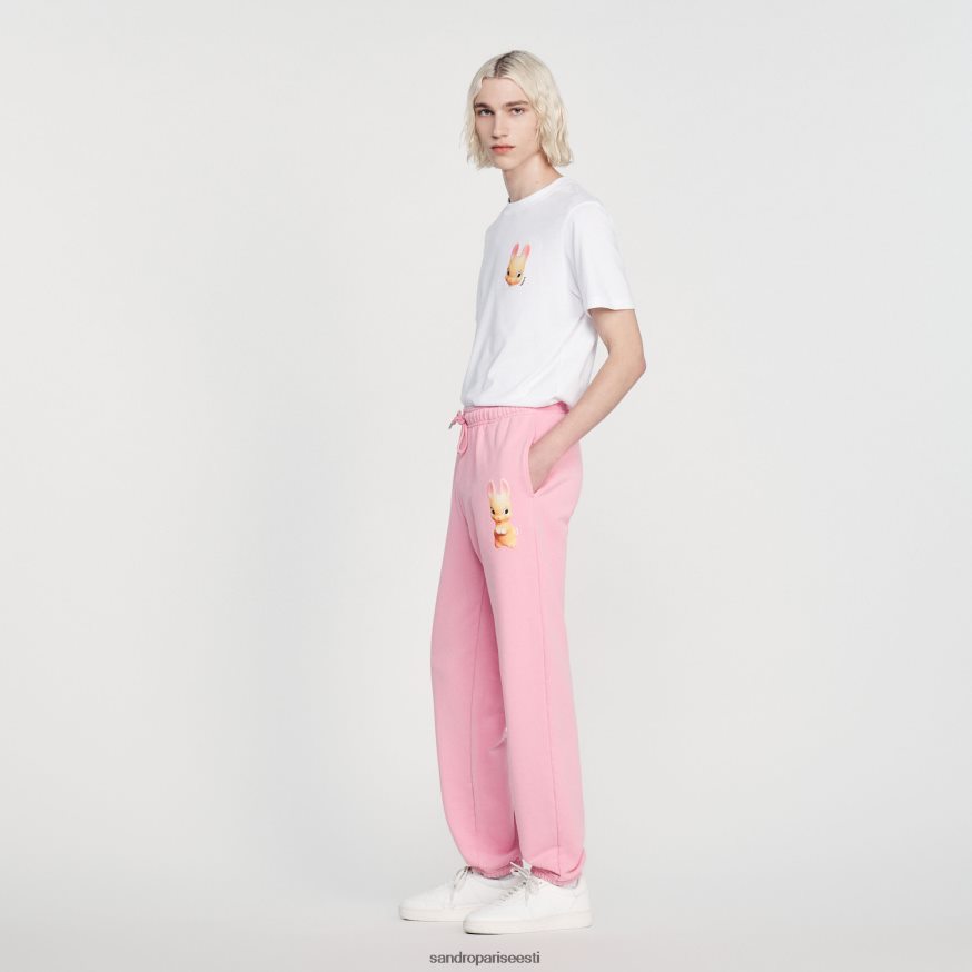 Sandro Paris kehakate mehed jänku jooksupüksid BN4RF819 roosa