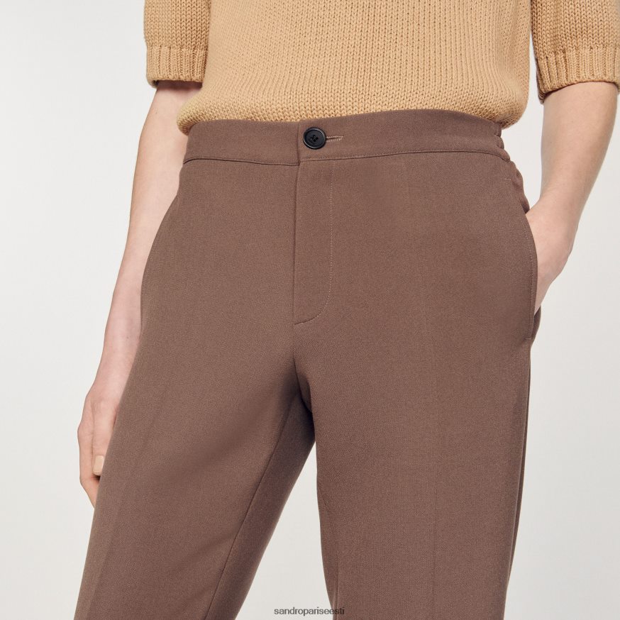 Sandro Paris kehakate mehed jersey püksid BN4RF762 üks värv