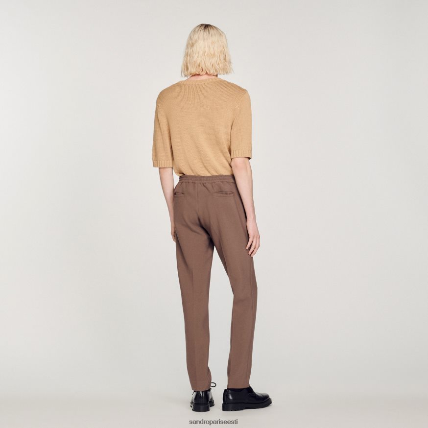 Sandro Paris kehakate mehed jersey püksid BN4RF762 üks värv