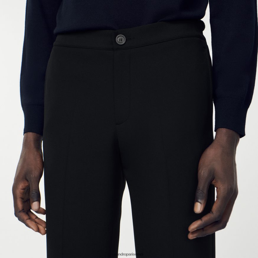 Sandro Paris kehakate mehed jersey püksid BN4RF786 must