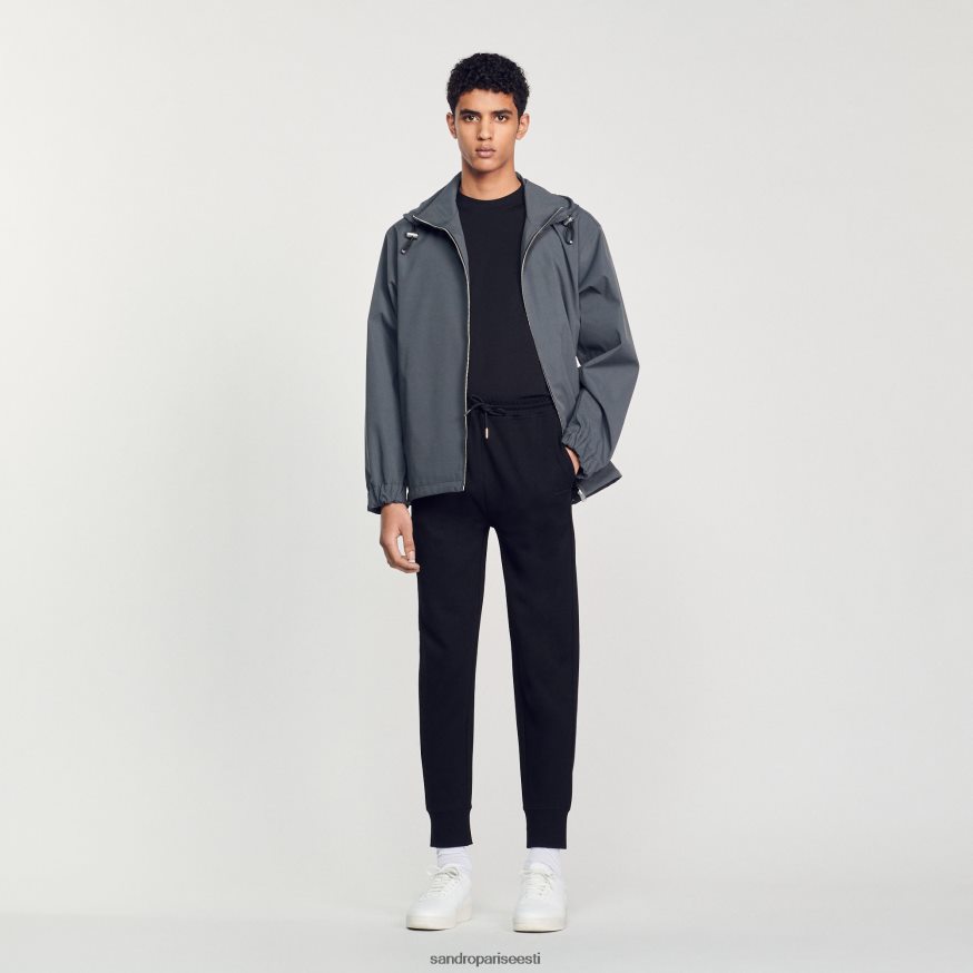 Sandro Paris kehakate mehed kootud jooksupüksid BN4RF634 must