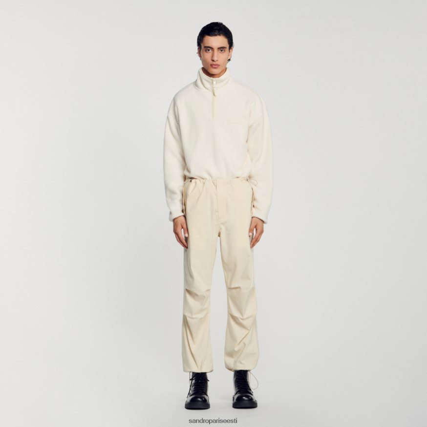 Sandro Paris kehakate mehed langevarjupüksid BN4RF593 ekru