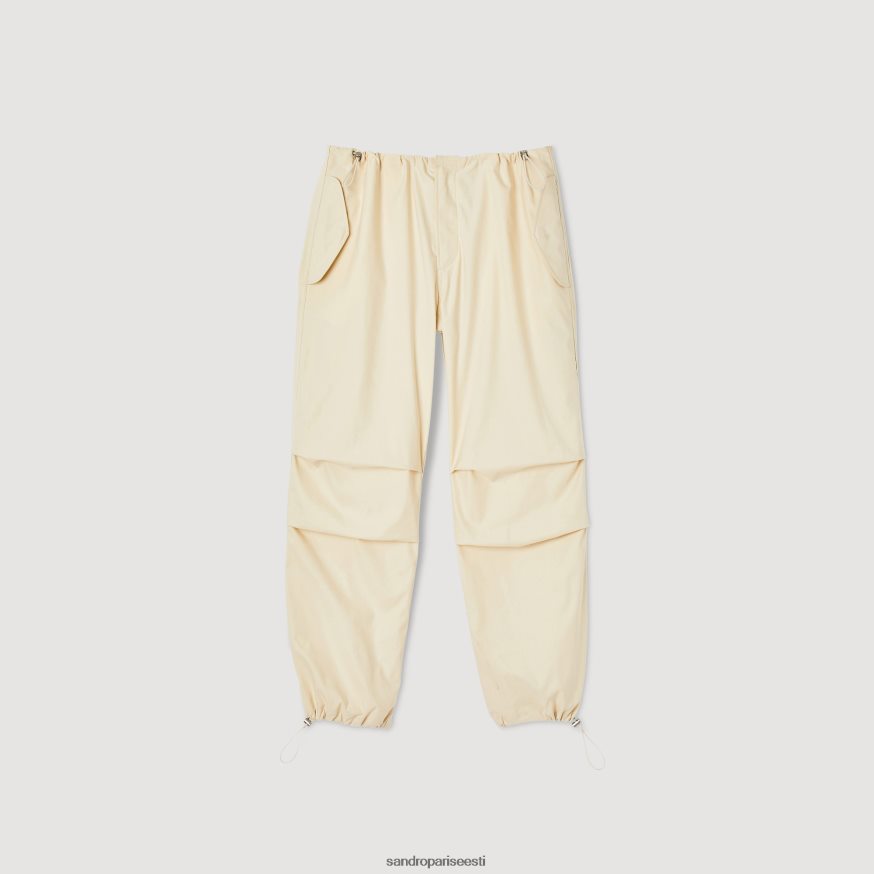 Sandro Paris kehakate mehed langevarjupüksid BN4RF593 ekru