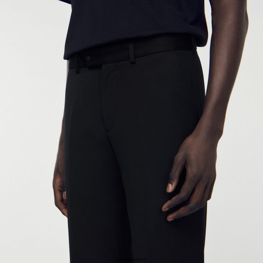 Sandro Paris kehakate mehed villasegu püksid BN4RF640 must