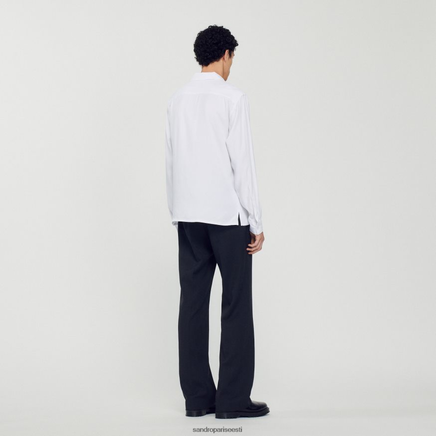 Sandro Paris kehakate mehed hõljuv laialikraega särk BN4RF744 üks värv