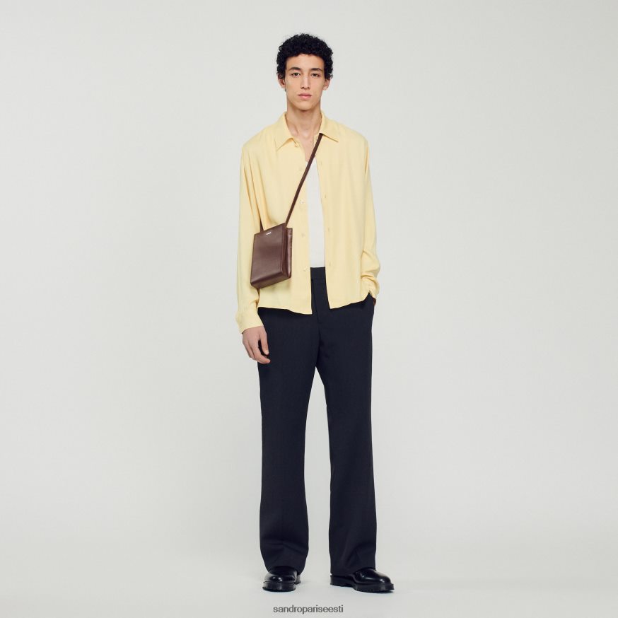 Sandro Paris kehakate mehed hõljuv laialikraega särk BN4RF780 üks värv