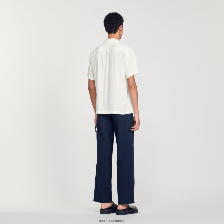 Sandro Paris kehakate mehed kuju särk BN4RF701 ekru