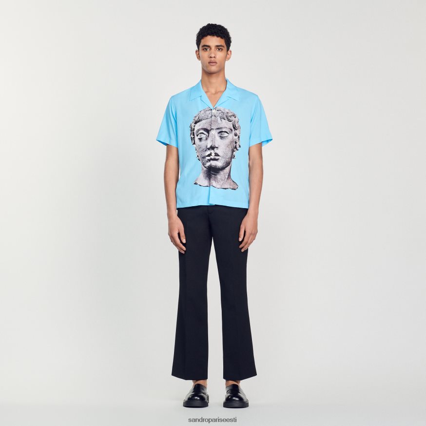 Sandro Paris kehakate mehed kuju särk BN4RF722 taevasinine