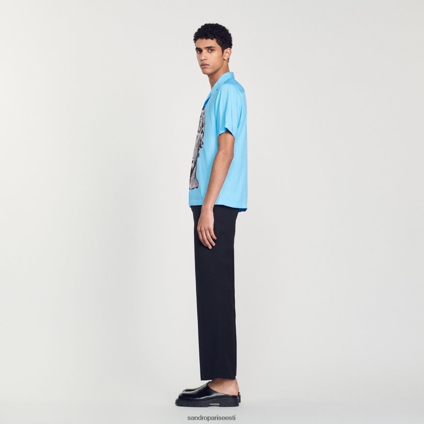 Sandro Paris kehakate mehed kuju särk BN4RF722 taevasinine