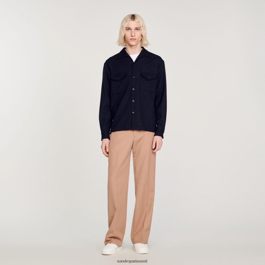 Sandro Paris kehakate mehed lahtine särk BN4RF699 üks värv