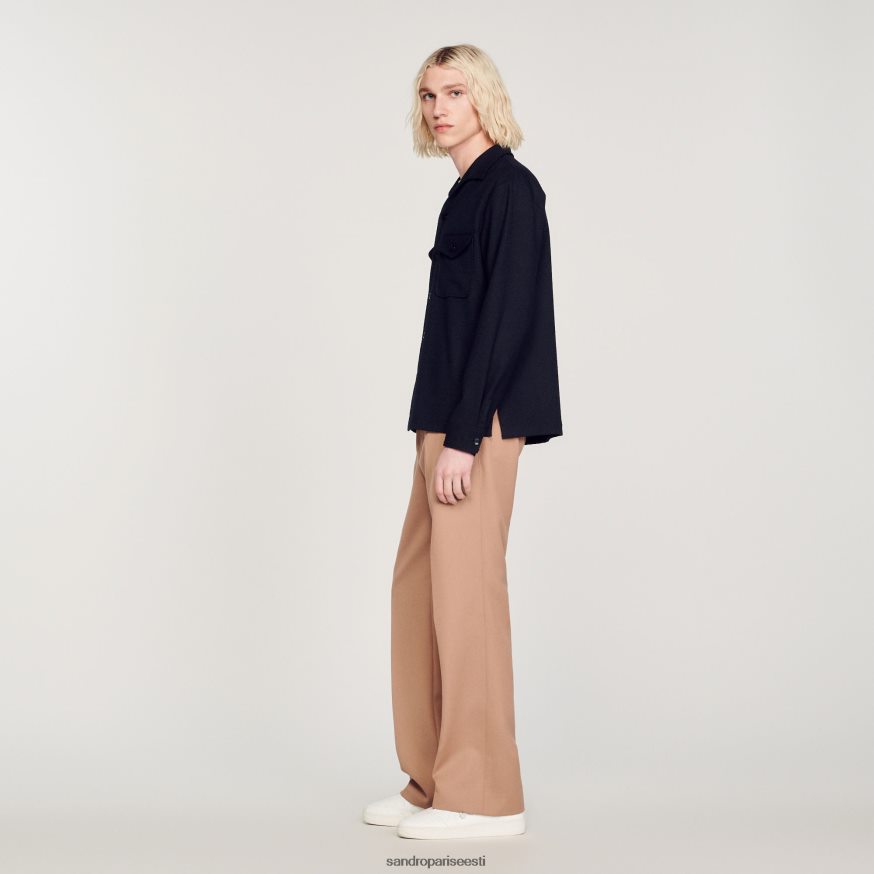 Sandro Paris kehakate mehed lahtine särk BN4RF699 üks värv