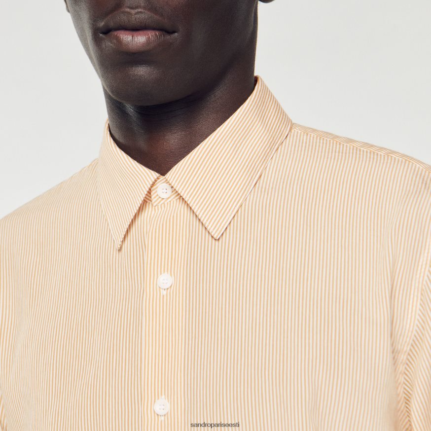 Sandro Paris kehakate mehed triibuline särk BN4RF696 heleroosa