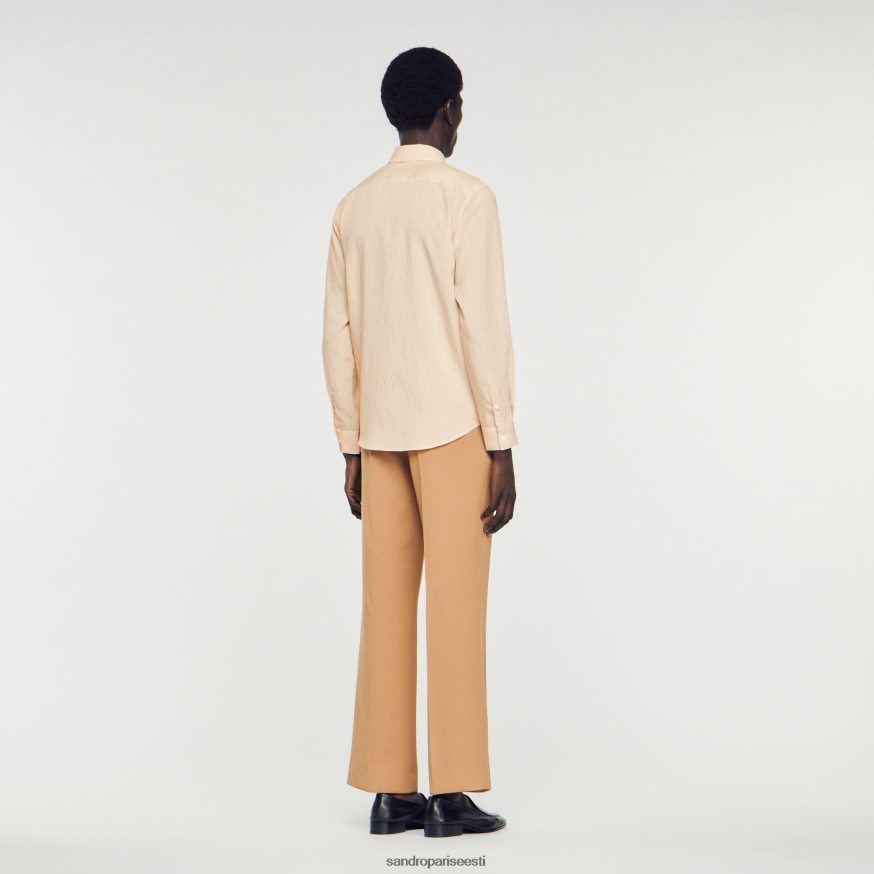 Sandro Paris kehakate mehed triibuline särk BN4RF696 heleroosa