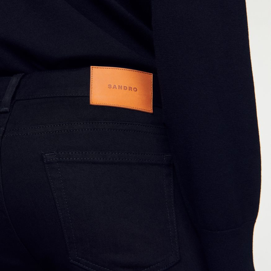 Sandro Paris kehakate mehed kitsad teksad BN4RF639 must