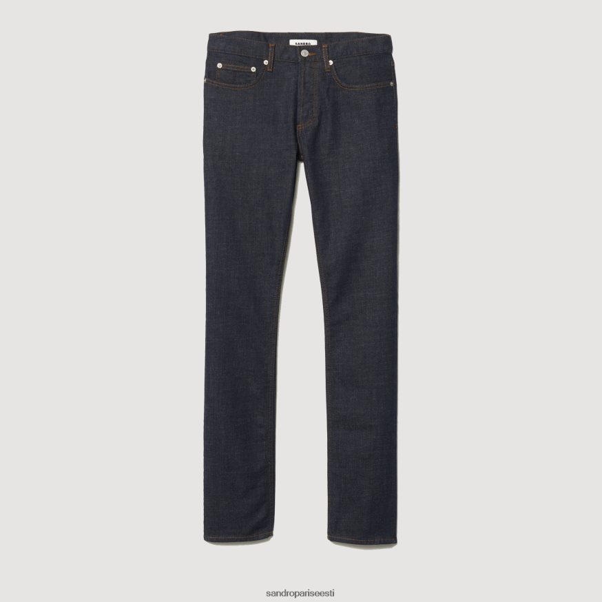 Sandro Paris kehakate mehed toored teksad - kitsas lõikes BN4RF598 toores teksariidest