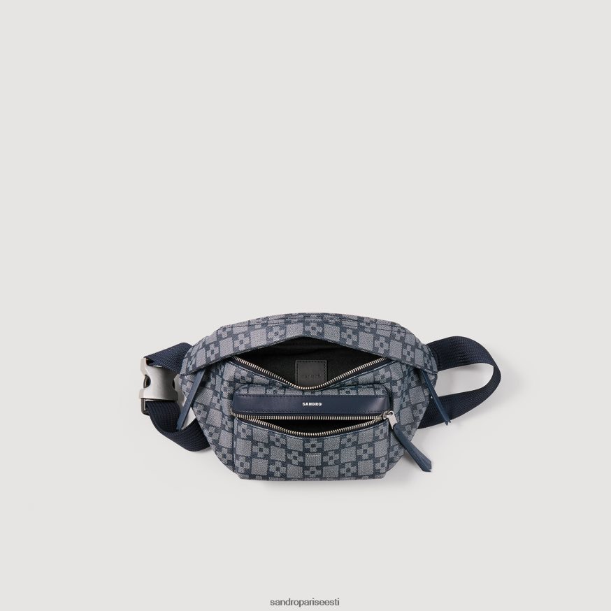 Sandro Paris tarvikud mehed monogramm vöökott BN4RF857 sinine