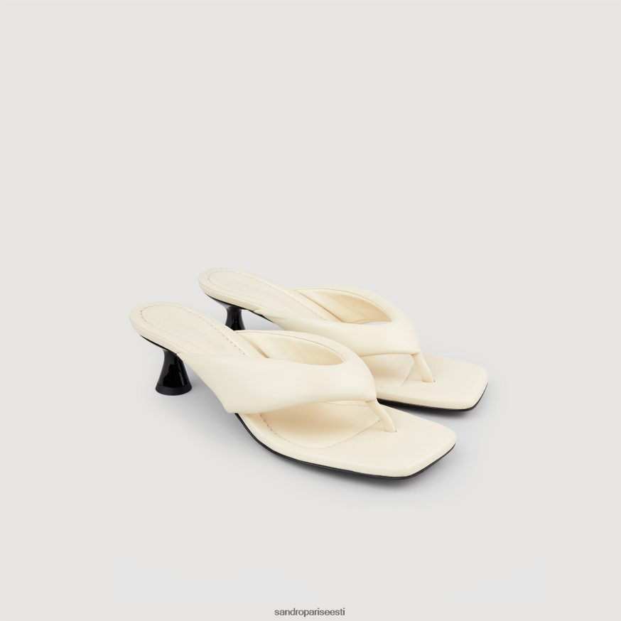 Sandro Paris jalatsid naised varbapostiga muulad BN4RF461 ekru