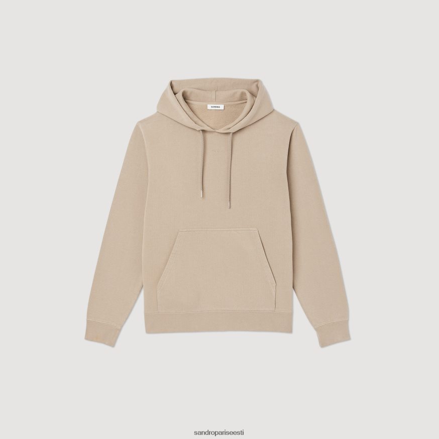 Sandro Paris kehakate naised tikitud kapuuts BN4RF810 beež