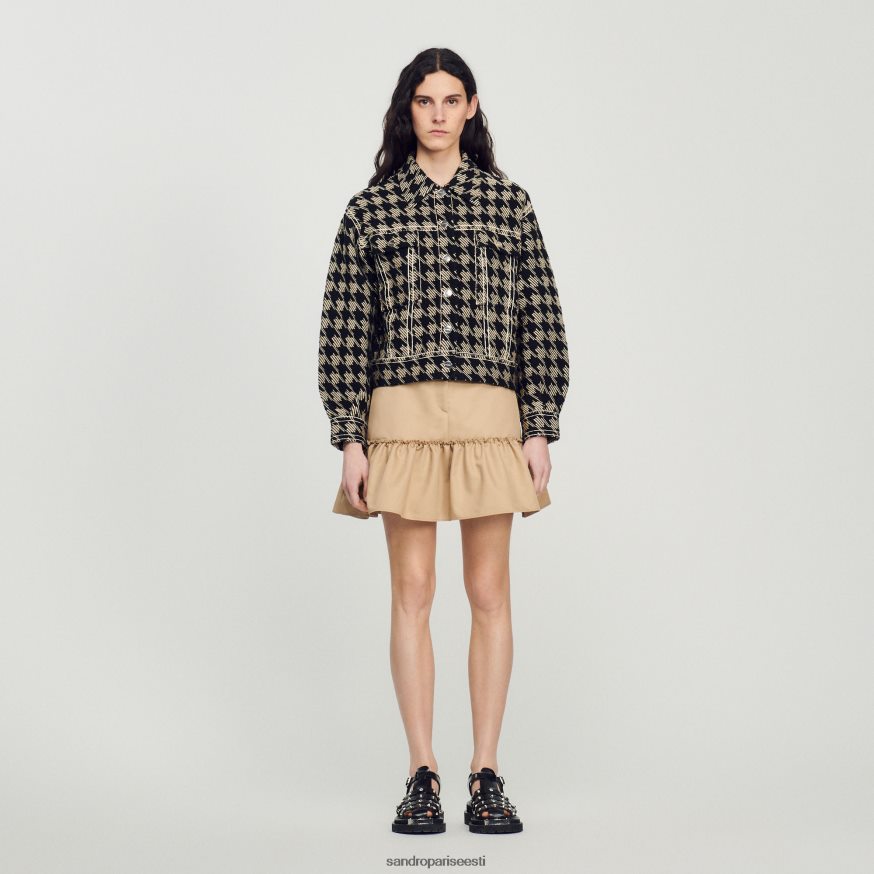 Sandro Paris kehakate naised hagijahamba jope BN4RF219 must