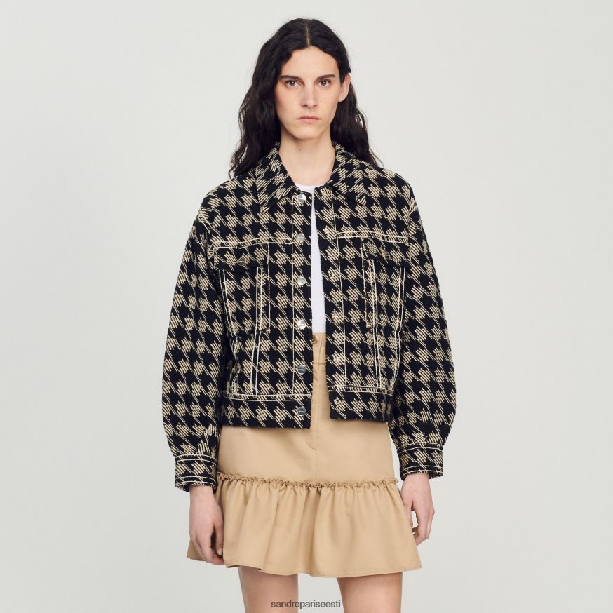 Sandro Paris kehakate naised hagijahamba jope BN4RF219 must