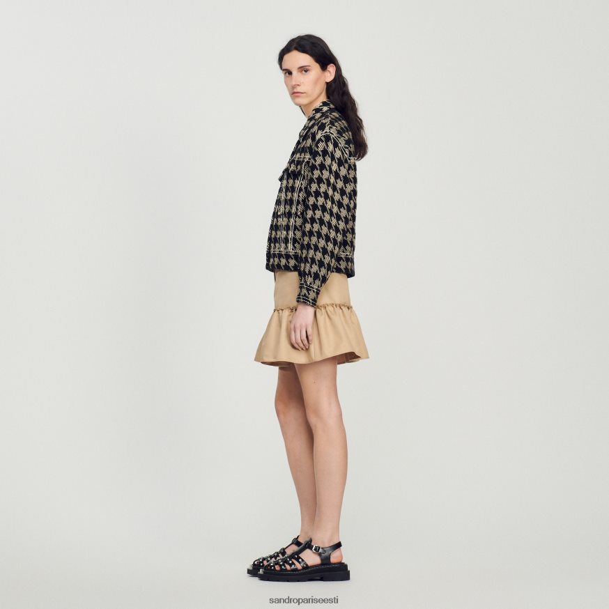 Sandro Paris kehakate naised hagijahamba jope BN4RF219 must