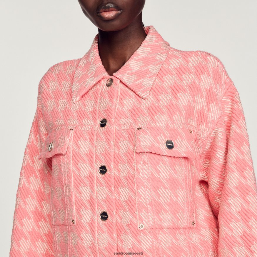 Sandro Paris kehakate naised hagijahamba jope BN4RF228 roosa