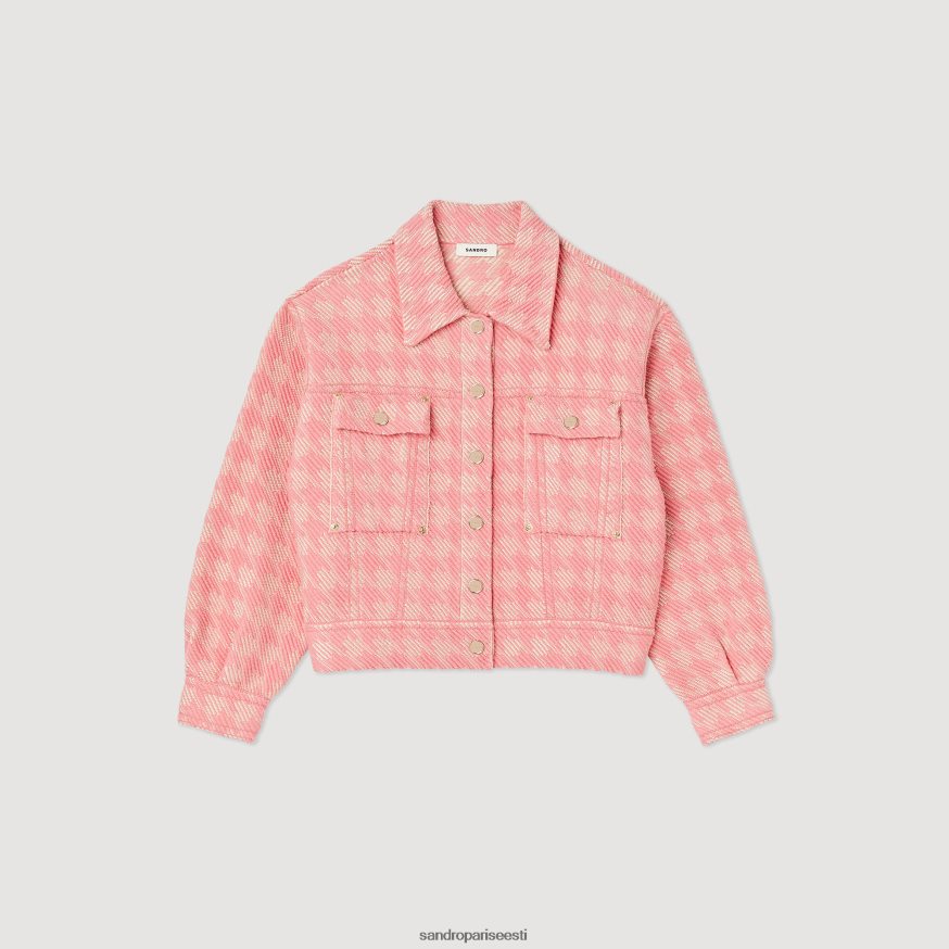 Sandro Paris kehakate naised hagijahamba jope BN4RF228 roosa