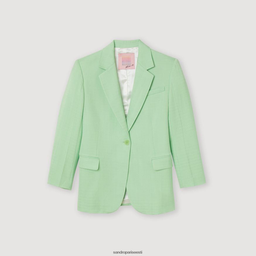 Sandro Paris kehakate naised kohandatud jope BN4RF429 heleroheline