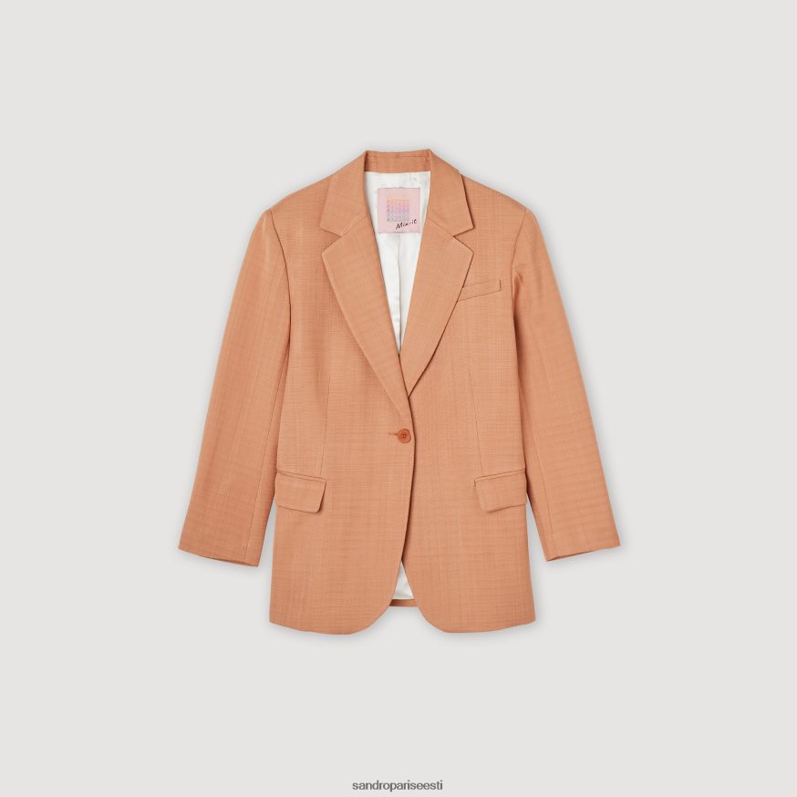 Sandro Paris kehakate naised kohandatud jope BN4RF432 umbre maa