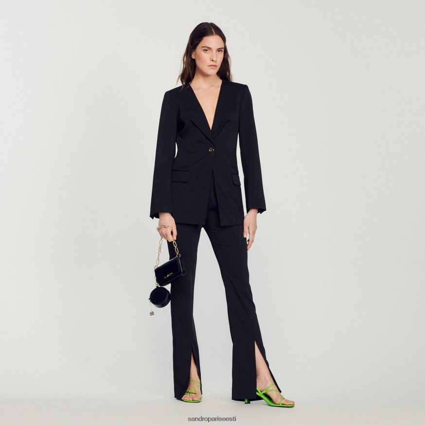 Sandro Paris kehakate naised liibuv jope BN4RF448 must