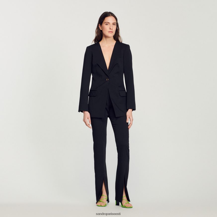 Sandro Paris kehakate naised liibuv jope BN4RF448 must