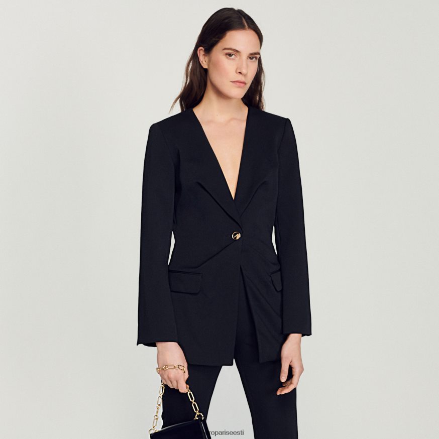 Sandro Paris kehakate naised liibuv jope BN4RF448 must