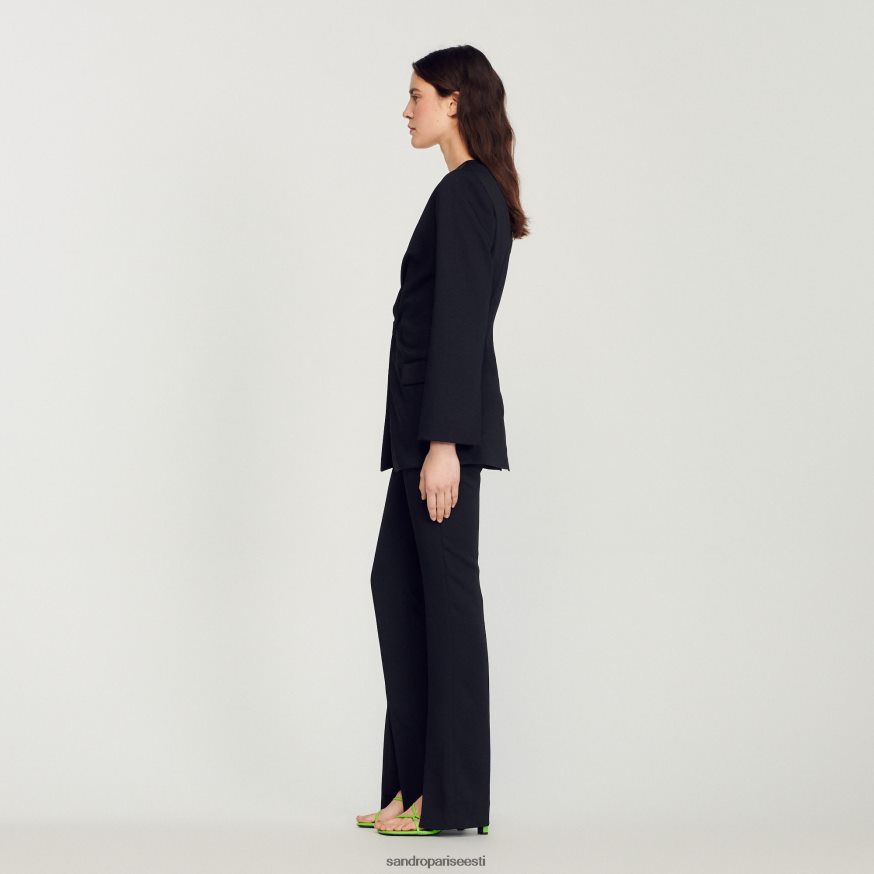 Sandro Paris kehakate naised liibuv jope BN4RF448 must