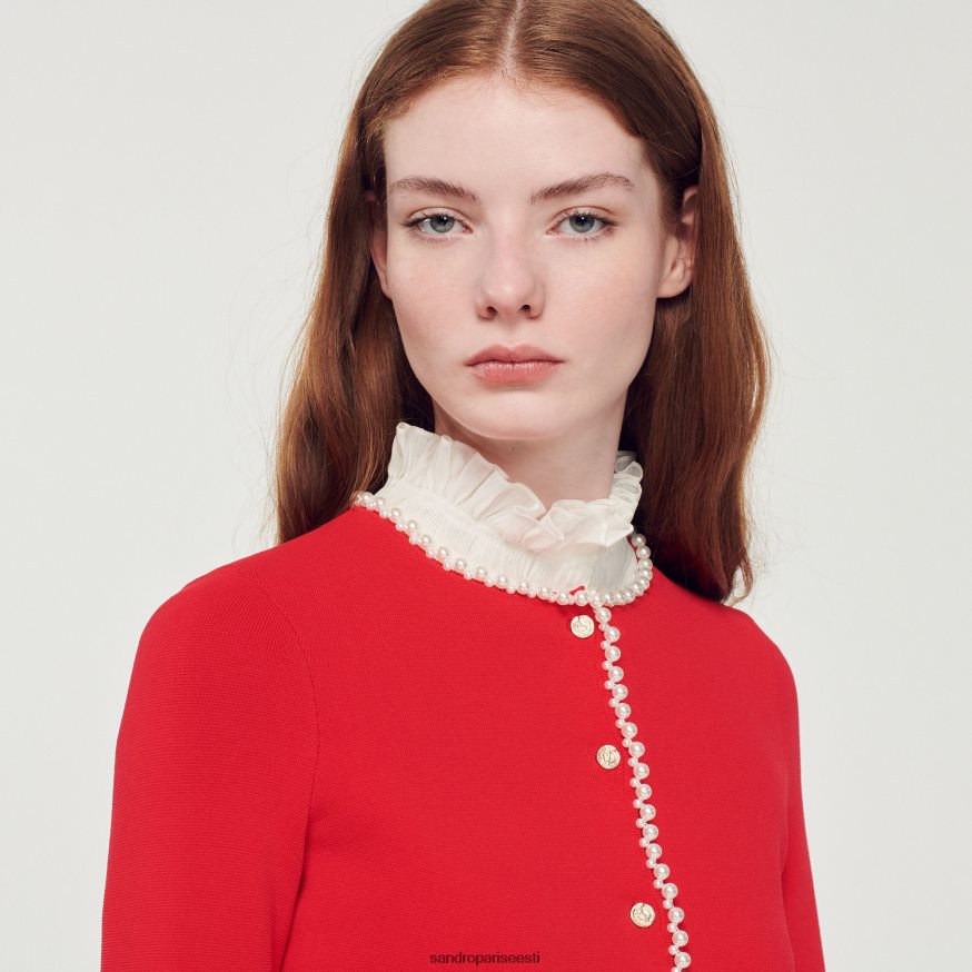 Sandro Paris kehakate naised helmestega jakk BN4RF335 üks värv