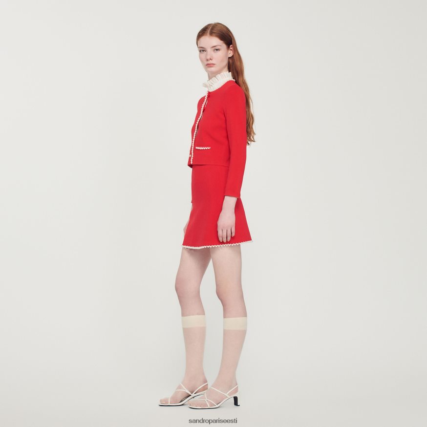 Sandro Paris kehakate naised helmestega jakk BN4RF335 üks värv